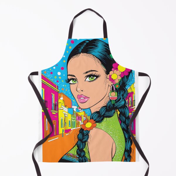 Item preview, Vibrant Portrait with Colorful Urban Background designed and sold by Artessie.