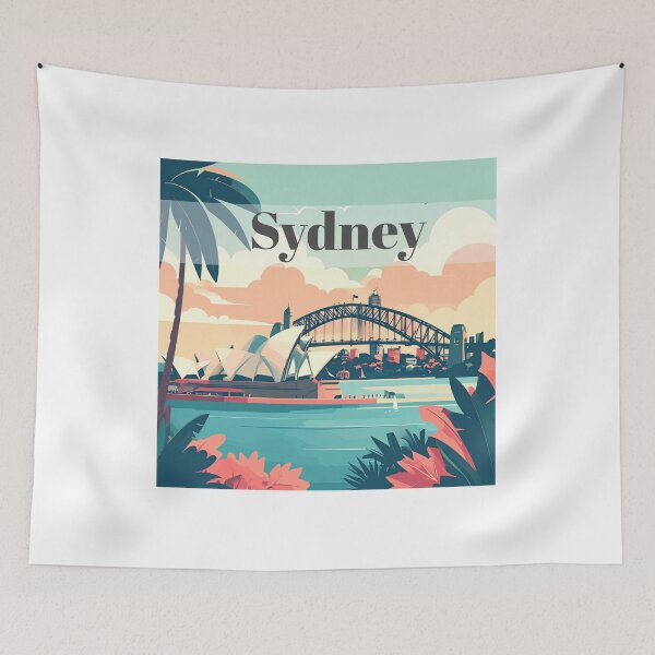Item preview, Simple Travel Illustration Sydney designed and sold by Imagined Creations .