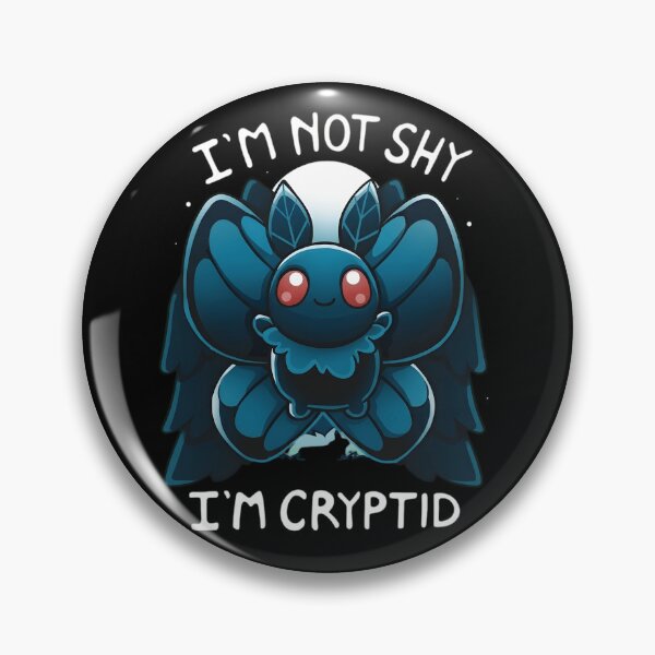 Item preview, Cute Mothman - I'm Not Shy I'm Cryptid Kawaii Illustration designed and sold by haitrieuic96.