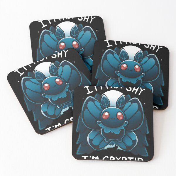 Item preview, Cute Mothman - I'm Not Shy I'm Cryptid Kawaii Illustration designed and sold by haitrieuic96.