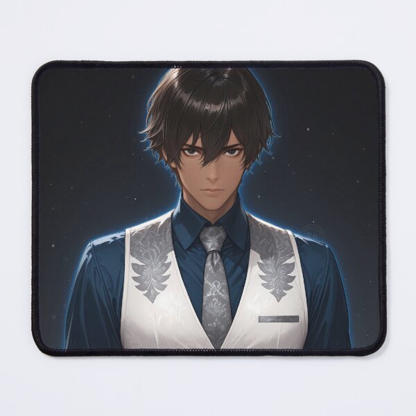 Item preview, Archer Arjuna Fate Grand Order Formal Anime Night Noble White Blue Presence designed and sold by PMartistStudio.