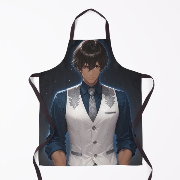 Artikelvorschau, Archer Arjuna Fate Grand Order Formal Anime Night Noble White Blue Presence entworfen und verkauft von PMartistStudio.