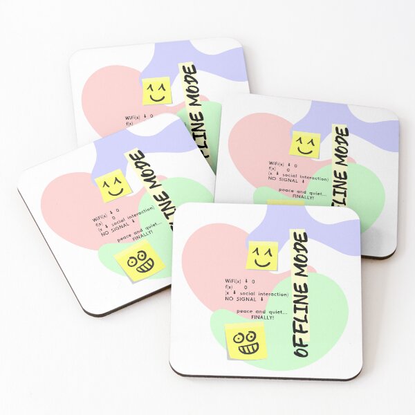 Item preview, A playful illustration showing “offline mode” designed and sold by GraphicComet.
