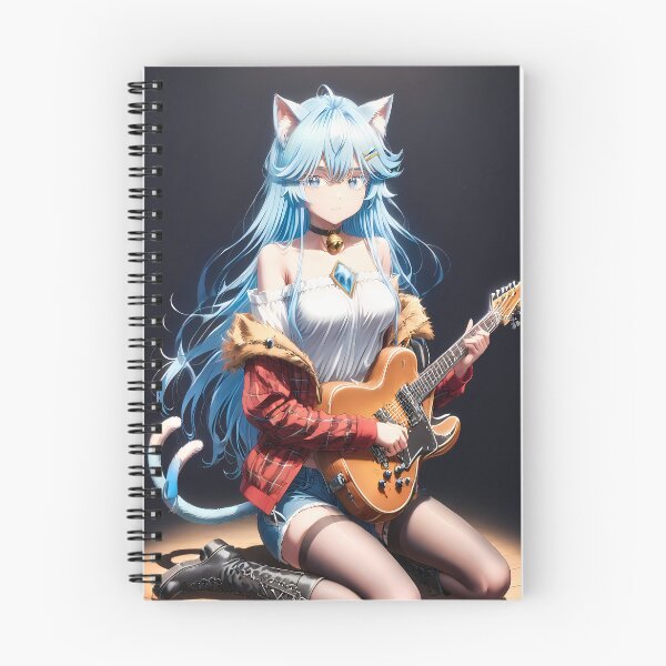 Item preview, Elfaria Albis Serfort Wistoria Catgirl Guitar Stage Mood designed and sold by PMartistStudio.