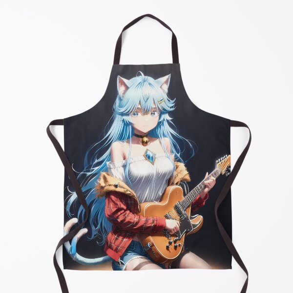 Item preview, Elfaria Albis Serfort Wistoria Catgirl Guitar Stage Mood designed and sold by PMartistStudio.
