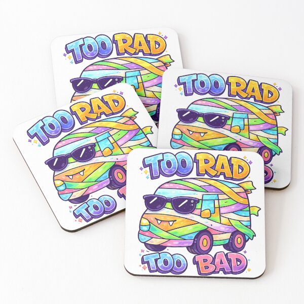 Item preview, Too Rad Too Bad Retro Cool Aesthetic designed and sold by SoftSproutstu.