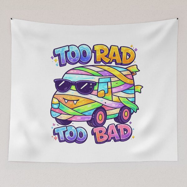 Item preview, Too Rad Too Bad Retro Cool Aesthetic designed and sold by SoftSproutstu.