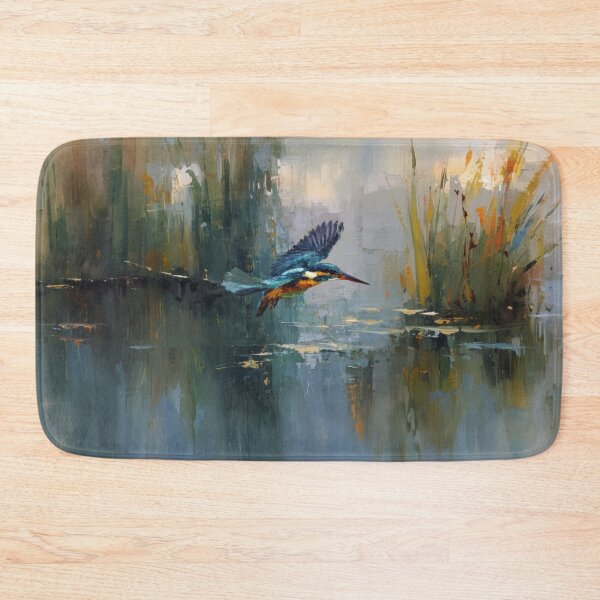 Item preview, A Kingfisher diving near water, Birds in Motion designed and sold by CDC40.