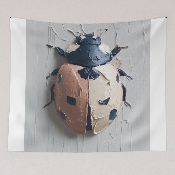 Item preview, Colorful Ladybug on Textured Surface designed and sold by lautir.