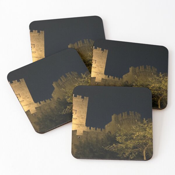 Item preview, Medieval Palace of Knights Rhodes at Night designed and sold by T-C-P.