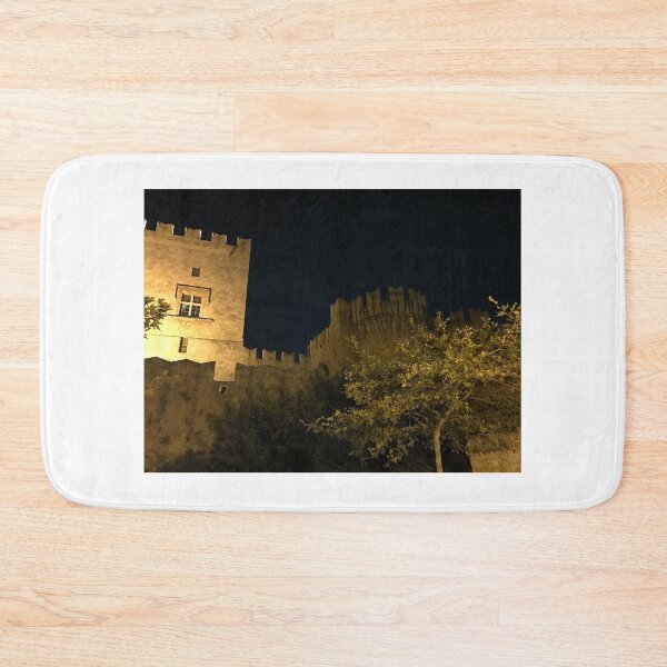 Item preview, Medieval Palace of Knights Rhodes at Night designed and sold by T-C-P.