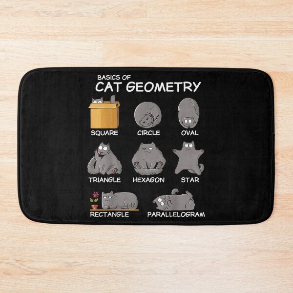 Item preview, Basics Of Cat Geometry Funny Physics Of Cats Shapes For Cat Lovers designed and sold by ashenz.