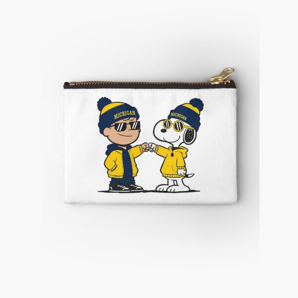 Item preview, Snoopy Michigan Basketball designed and sold by Morphologiona.