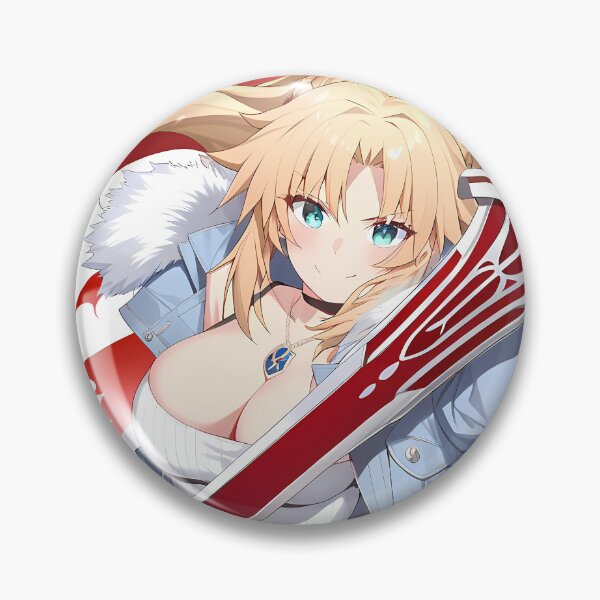 Item preview, Red Saber Mordred Dynamic Mordred Fate Grand Order Red Saber Winter Anime Girl Waifu Strong Crimson Strike designed and sold by PMartistStudio.
