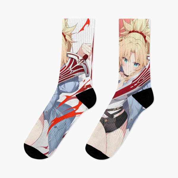 Item preview, Red Saber Mordred Dynamic Mordred Fate Grand Order Red Saber Winter Anime Girl Waifu Strong Crimson Strike designed and sold by PMartistStudio.