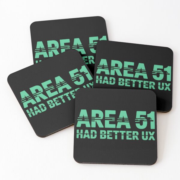 Item preview, Area 51 Had Better UX — Glitch Typography T-Shirt | Sarcastic Designer Gift | Funny Tech Humor Tee | UX Designer Shirt | Conspiracy Humor Gift | Web Developer Funny Shirt designed and sold by Abhi0.