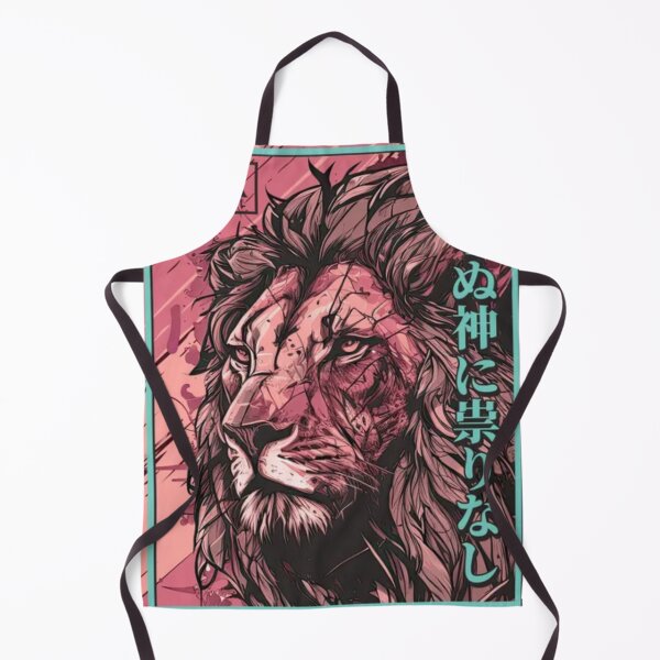 Item preview, Japanese Proverb Lion - Edgy Anime Streetwear Art designed and sold by GenZFashion000.