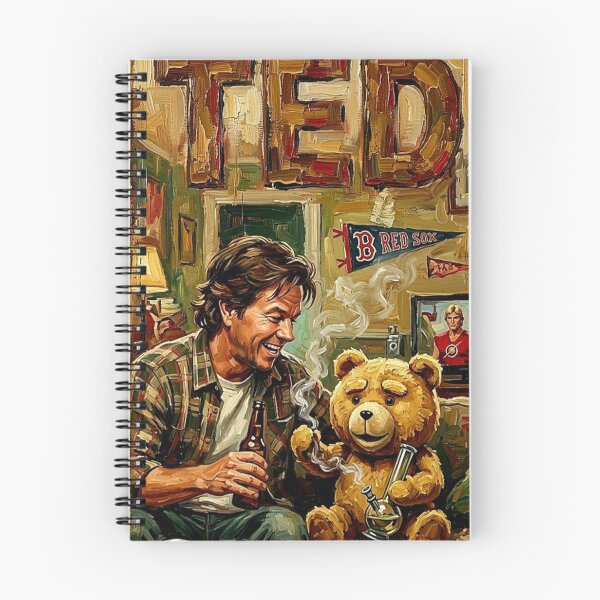 Item preview, Thunder Buddies for Life: Ted & John Oil Art designed and sold by Art's Diner.