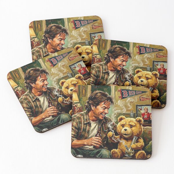 Item preview, Thunder Buddies for Life: Ted & John Oil Art designed and sold by Art's Diner.