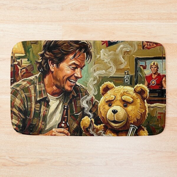 Item preview, Thunder Buddies for Life: Ted & John Oil Art designed and sold by Art's Diner.