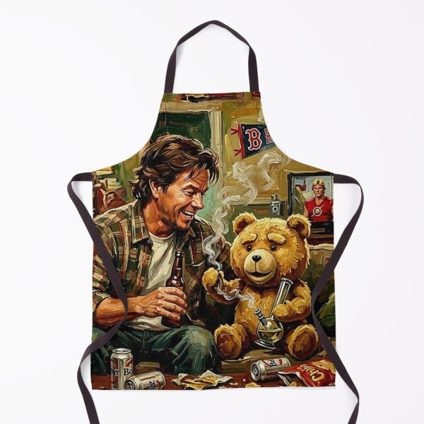 Item preview, Thunder Buddies for Life: Ted & John Oil Art designed and sold by Art's Diner.