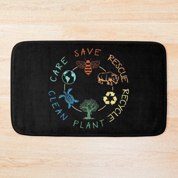 Item preview, Save The Planet Earth Nature Conservation Eco Friendly Animal Rescue Wild Life designed and sold by ashenz.