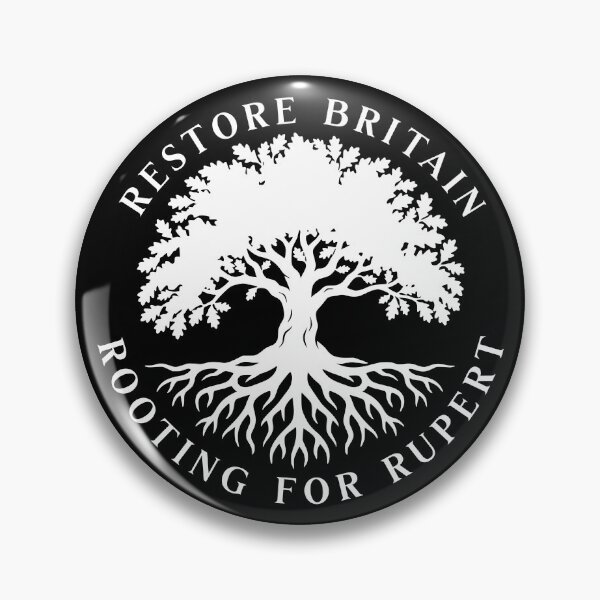 Item preview, Rooting for Rupert | Restore Britain| |  Oak Tree | White designed and sold by MeatyTees.