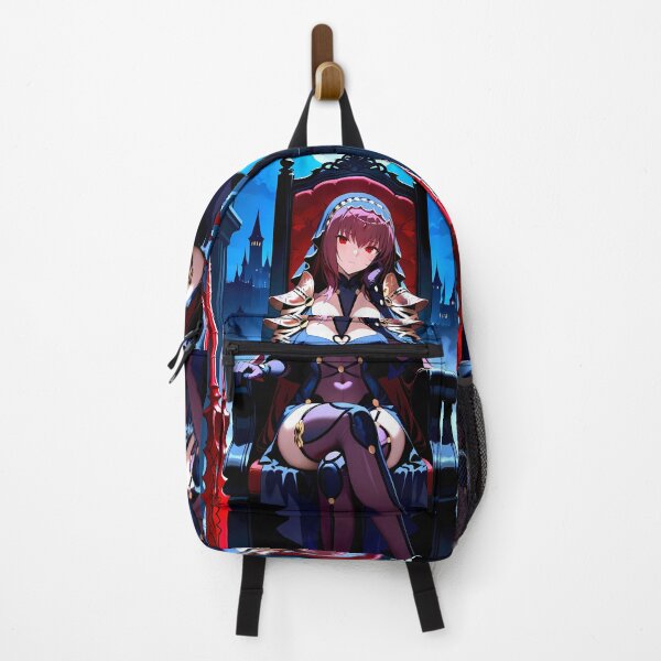 Item preview, Sukasaha Lancer Scathach Grand Order Anime Girl Gothic Moon Throne Waifu Fantasy designed and sold by PMartistStudio.