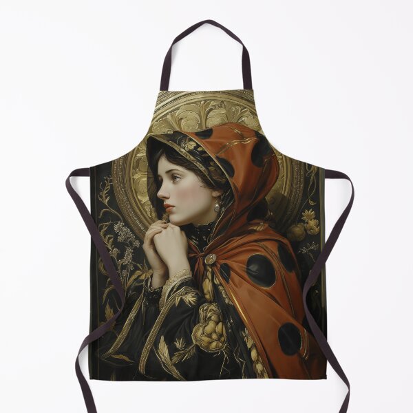 Item preview, Woman in Ornate ladybug Hood designed and sold by lautir.