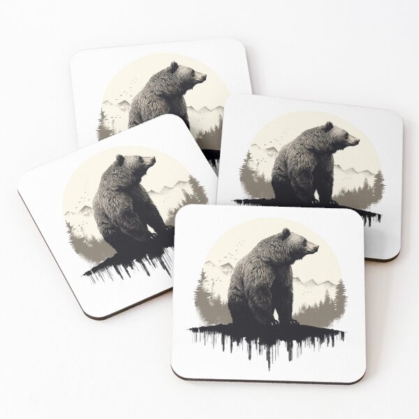 Item preview, Moon Bear Of the Rockies designed and sold by Shiklah.