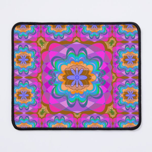 Item preview, Vibrant Geometric Bloom Pattern in Bold Colors designed and sold by anamariafischer.