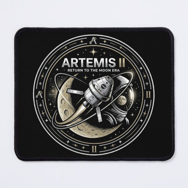 Item preview, Artemis II Orion Space Mission - Luxury Moon Era Collector’s Edition designed and sold by RedVista.
