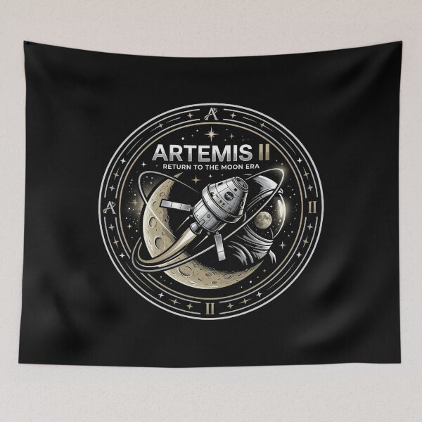 Item preview, Artemis II Orion Space Mission - Luxury Moon Era Collector’s Edition  designed and sold by RedVista.