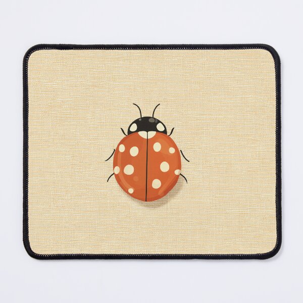 Item preview, Colorful Ladybug on Beige Background designed and sold by lautir.