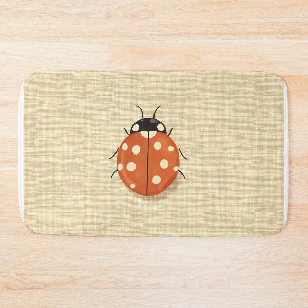 Item preview, Colorful Ladybug on Beige Background designed and sold by lautir.