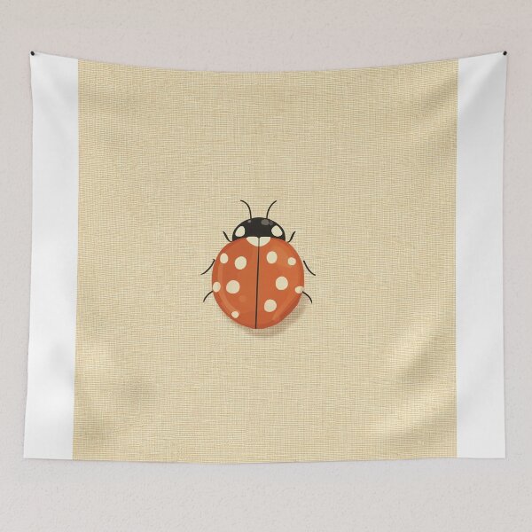 Item preview, Colorful Ladybug on Beige Background designed and sold by lautir.
