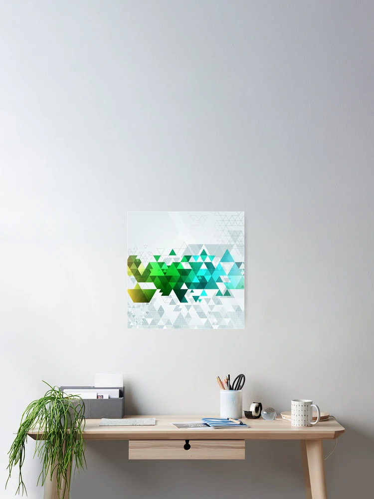Thumbnail 2 of 3, Poster, Triangular designed and sold by hyperite.