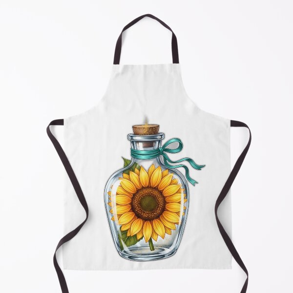 Item preview, Sunflower Apothecary Bottle Star Dust Ribbon designed and sold by pumsquare.
