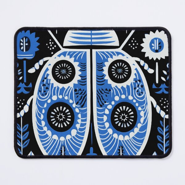 Item preview, Blue Floral Ladybug designed and sold by lautir.