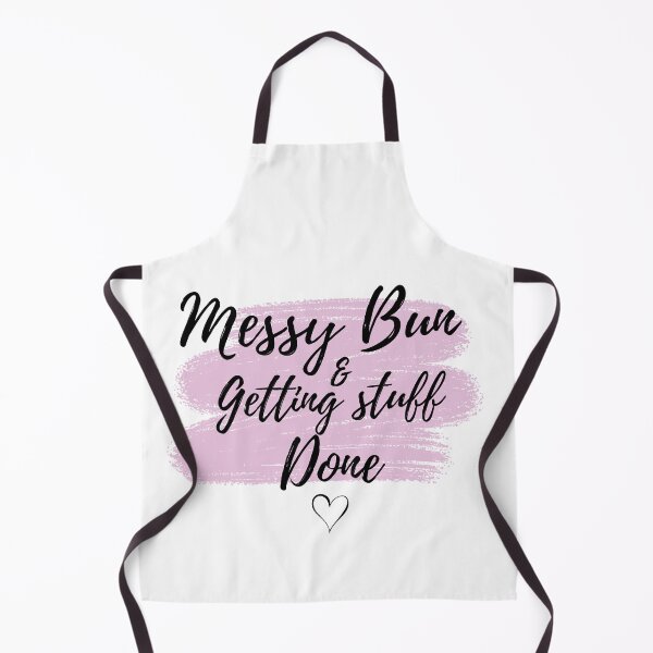 Item preview, Messy Bun & Getting Stuff Done – Funny Mom Life Quote designed and sold by lielie99.