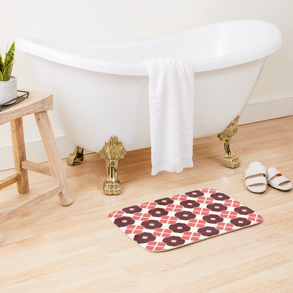Item preview, Bath Mat designed and sold by Patternfluent.