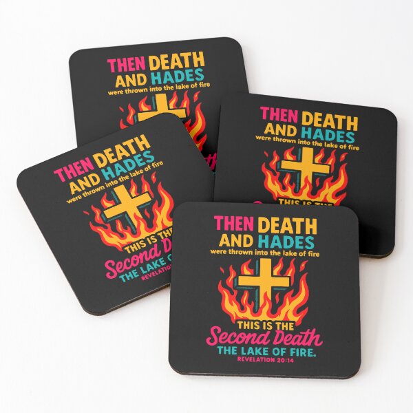 Item preview, Revelation 20:14 Death and Hades were thrown into the Lake of Fire designed and sold by plushism.