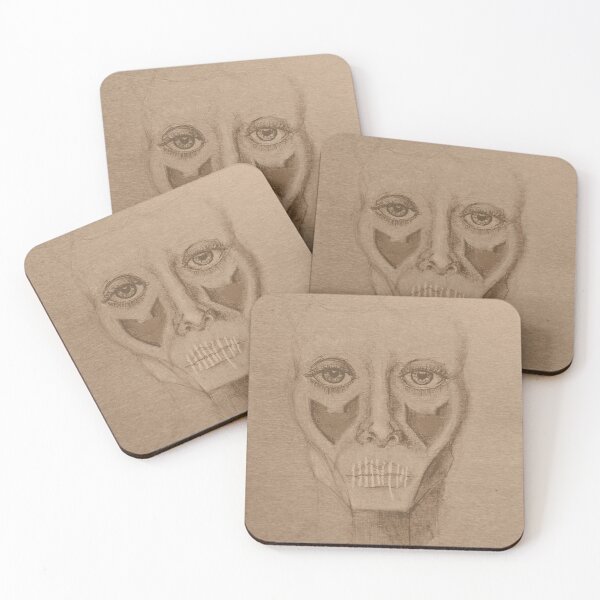 Item preview, Gothic Macabre Skull Face designed and sold by RuneEmbera.