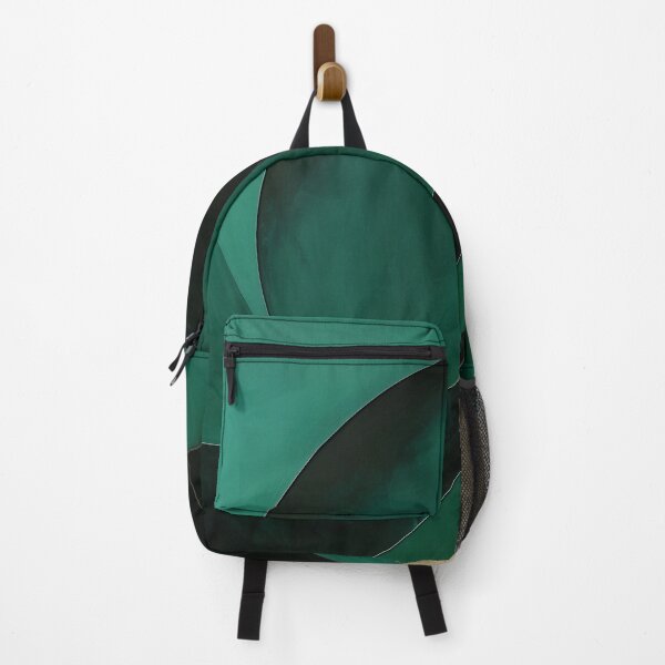 Item preview, Abstract emerald green gold design, geometric, modern, minimalist designed and sold by CosmicGlyph.