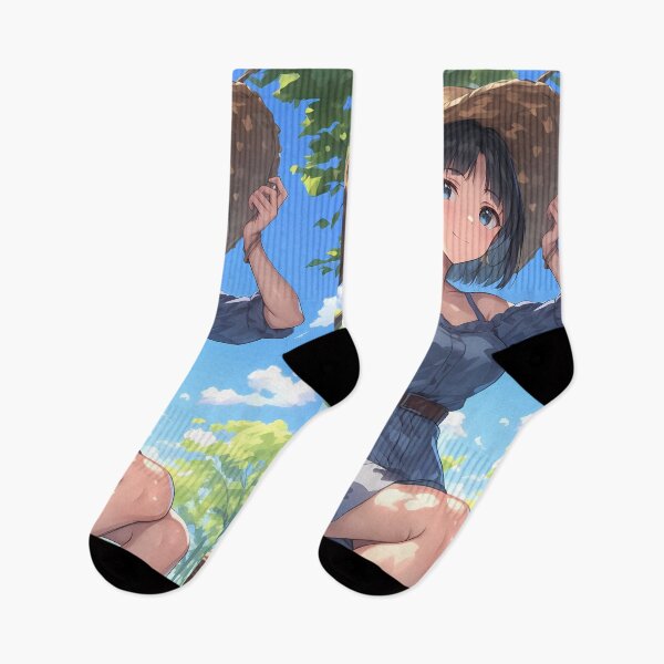 Item preview, Kirigaya Suguha Sword Art Online Summer Sun Hat Blue Sky Cute Smile designed and sold by PMartistStudio.