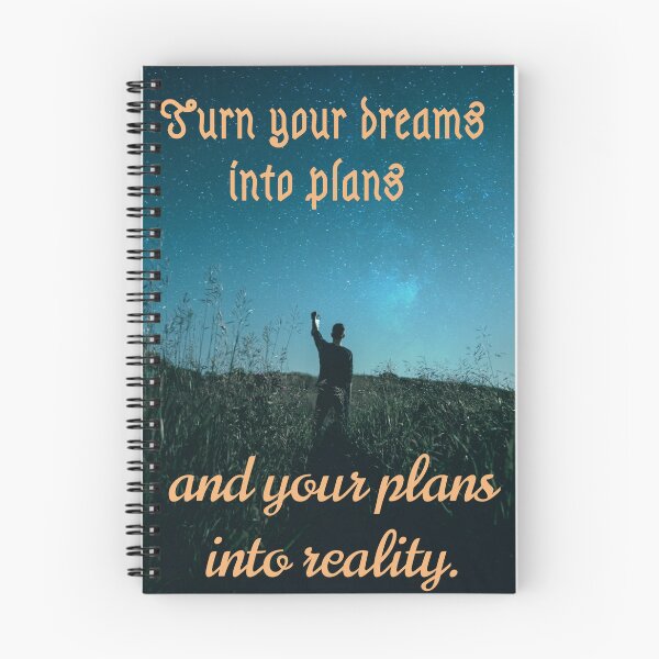 Item preview, Motivational Quotes || Turn your dreams into plans and your plans into reality. designed and sold by stylewithanurag.