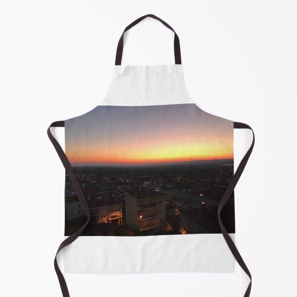 Item preview, Golden Sunrise Over Greek Town Rooftops designed and sold by T-C-P.