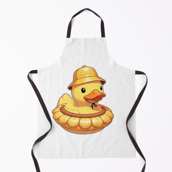 Item preview, Rubber Duck Rain Hat Sunflower Float designed and sold by pumsquare.