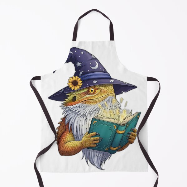Item preview, Bearded Dragon Wizard Teal Spellbook Sunflower Pin designed and sold by pumsquare.