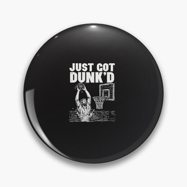Item preview, Just Got Dunked Baptism Basketball Christian Boys Funny Gift designed and sold by kiralynstration.
